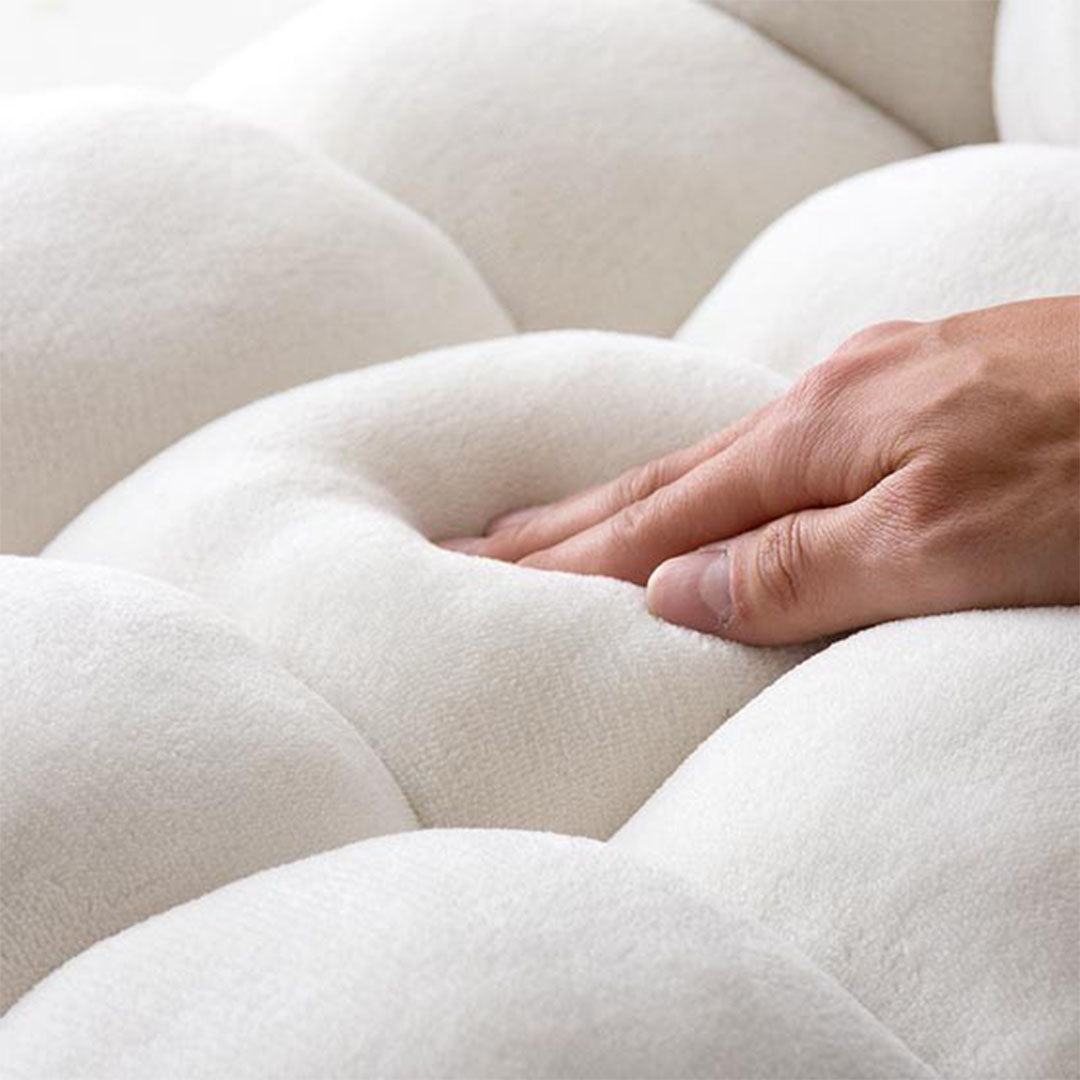 SOGA 2X Floor Recliner Folding Lounge Sofa Futon Couch Folding Chair Cushion Pink-Recliner Chair-PEROZ Accessories