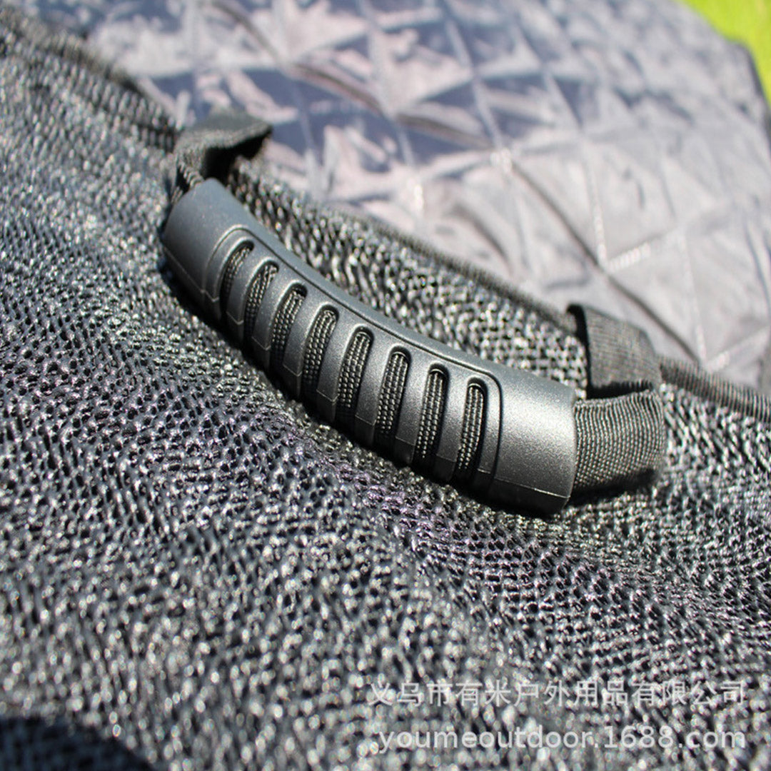 SOGA 2X 600D Oxford Cloth Waterproof Dog Car Cover Back Seat Protector Hammock Non Slip Pet Mat Black-Pet Carriers & Travel Products-PEROZ Accessories