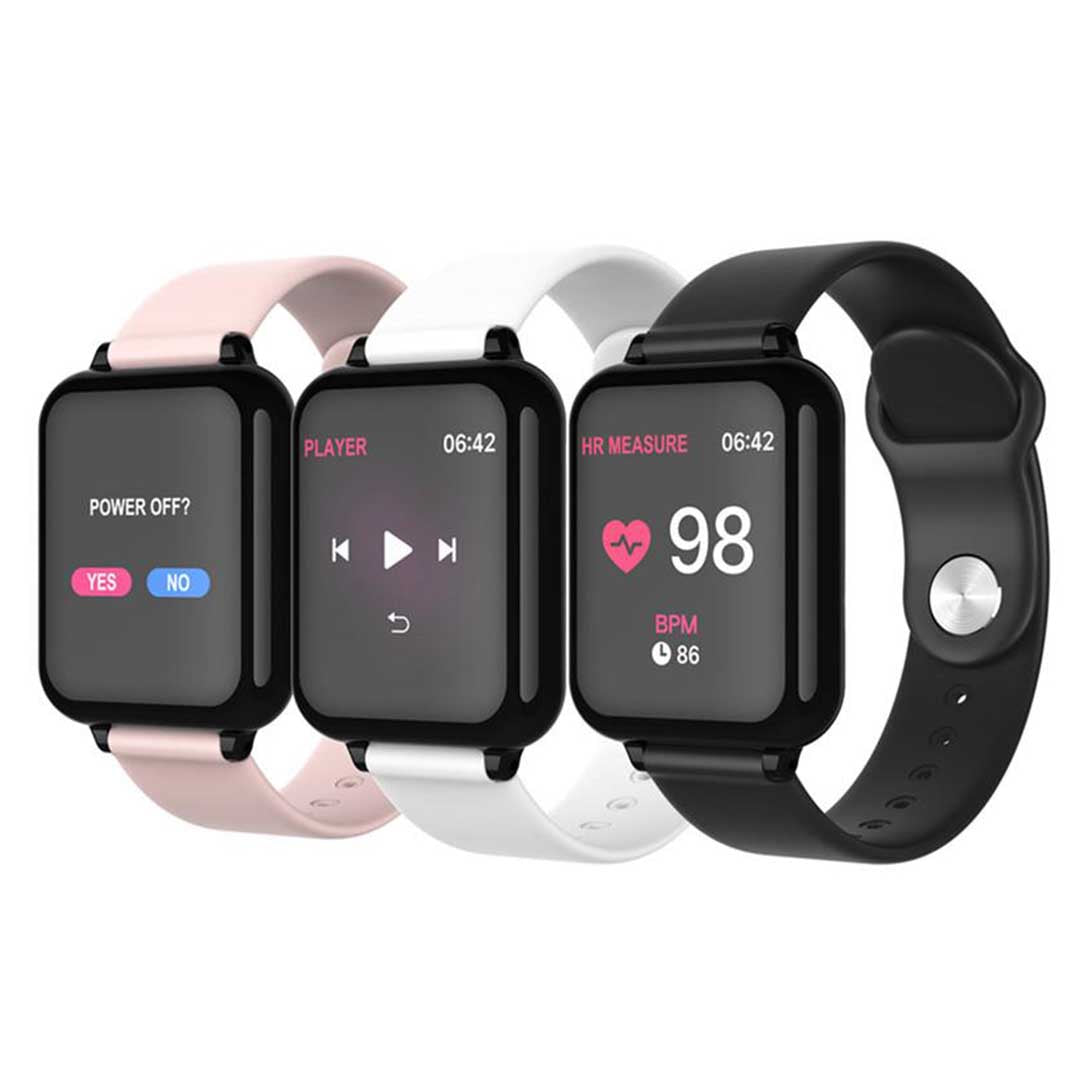 SOGA Waterproof Fitness Smart Wrist Watch Heart Rate Monitor Tracker White-Smart Watches-PEROZ Accessories