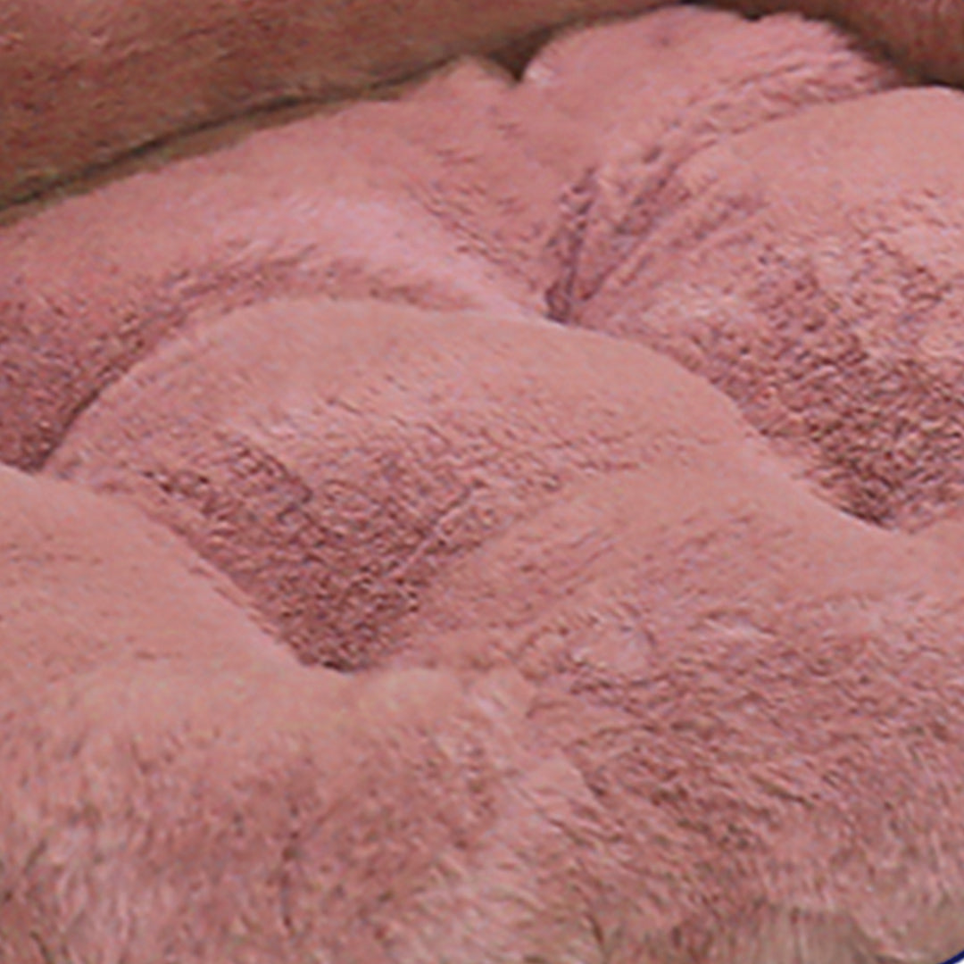 SOGA 2X Purple Crab Shape Cushion Soft Leaning Bedside Pad Sedentary Plushie Pillow Home Decor-Chair & Sofa Cushions-PEROZ Accessories