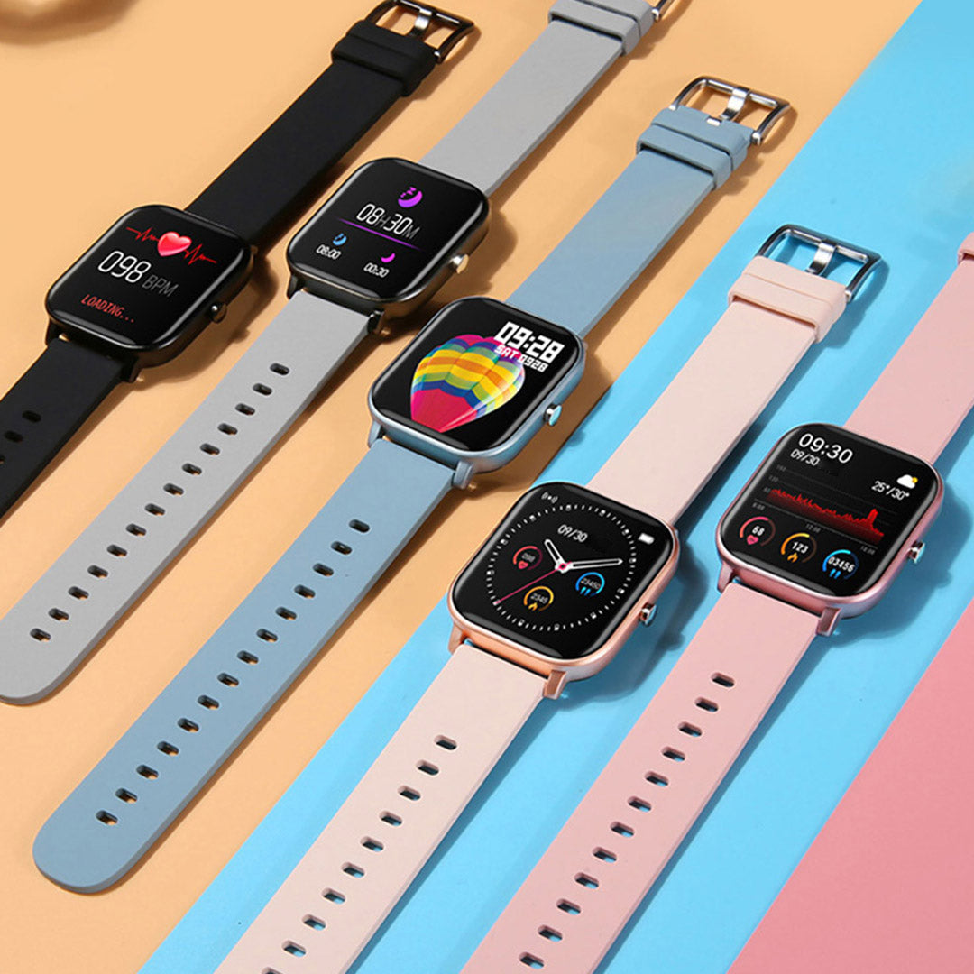 SOGA Waterproof Fitness Smart Wrist Watch Heart Rate Monitor Tracker P8 Gold-Smart Watches-PEROZ Accessories