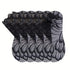 Anysox 5 Pairs One Size 4-5 Black Fashion Summer Socks With Style Lace Peacock Flower Short Ankle Socks For Women-Socks-PEROZ Accessories