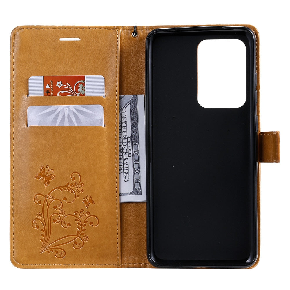 Anymob Samsung Blue Flip Leather Case Wallet Cover Stand Phone Protection-Mobile Phone Cases-PEROZ Accessories