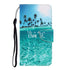 Anymob Samsung Ocean Magnetic Flip Wallet Case Painted Leather Phone Cover-Mobile Phone Cases-PEROZ Accessories