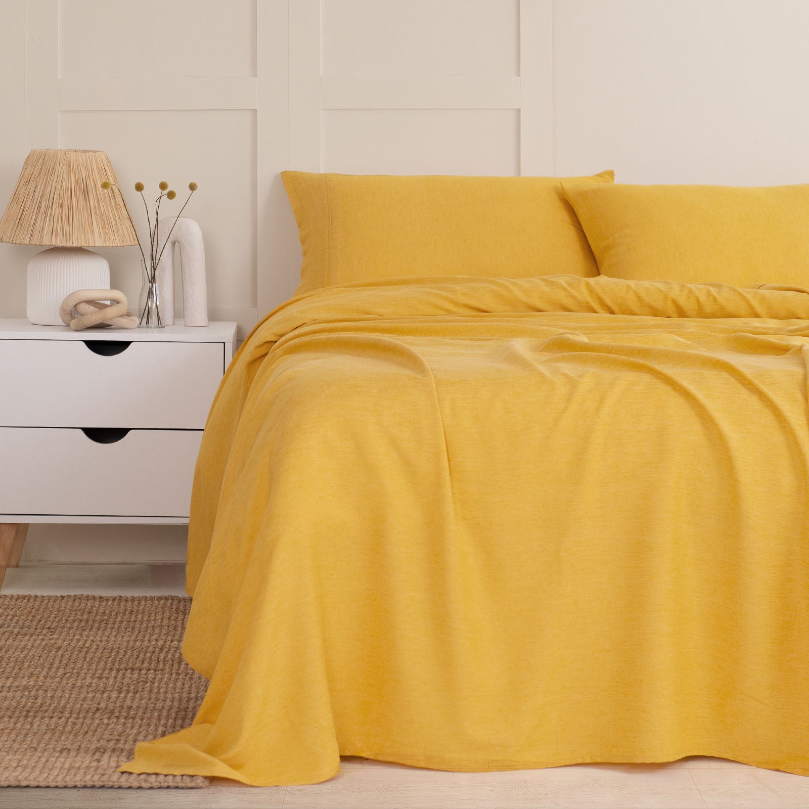 Royal Comfort Linen Sheet Set Premium Bedding Luxury Breathable Ultra Soft-Bed Linen-PEROZ Accessories