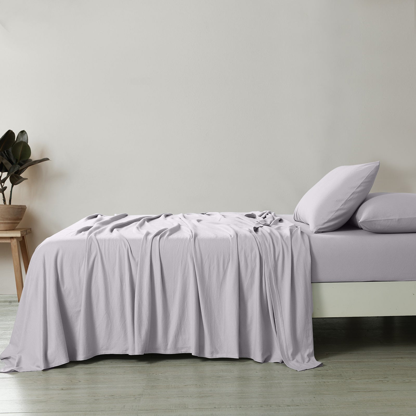 Royal Comfort 100% Jersey Cotton 4 Piece Sheet Set-Bed Linen-PEROZ Accessories