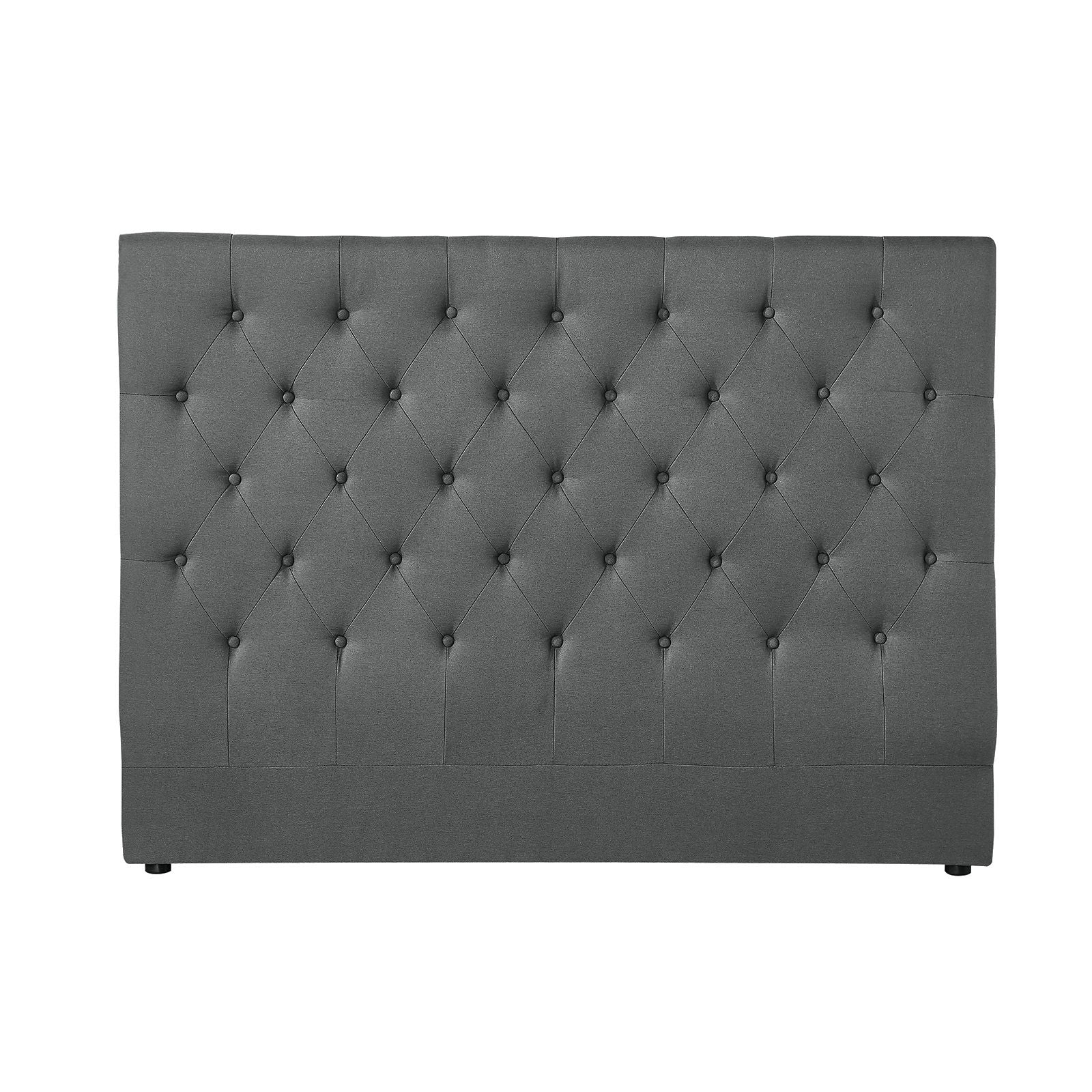 Milano Decor Madrid Tufted Bed Head Headboard Bedhead Upholstered-Bed Frames & Bases-PEROZ Accessories