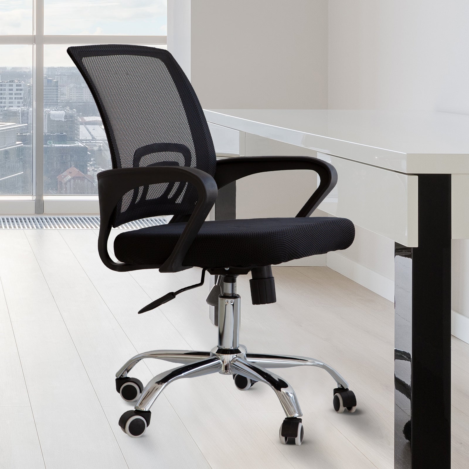 Milano Office Chair Home Computer Work Executive Mesh Adjustable-Office Chairs-PEROZ Accessories