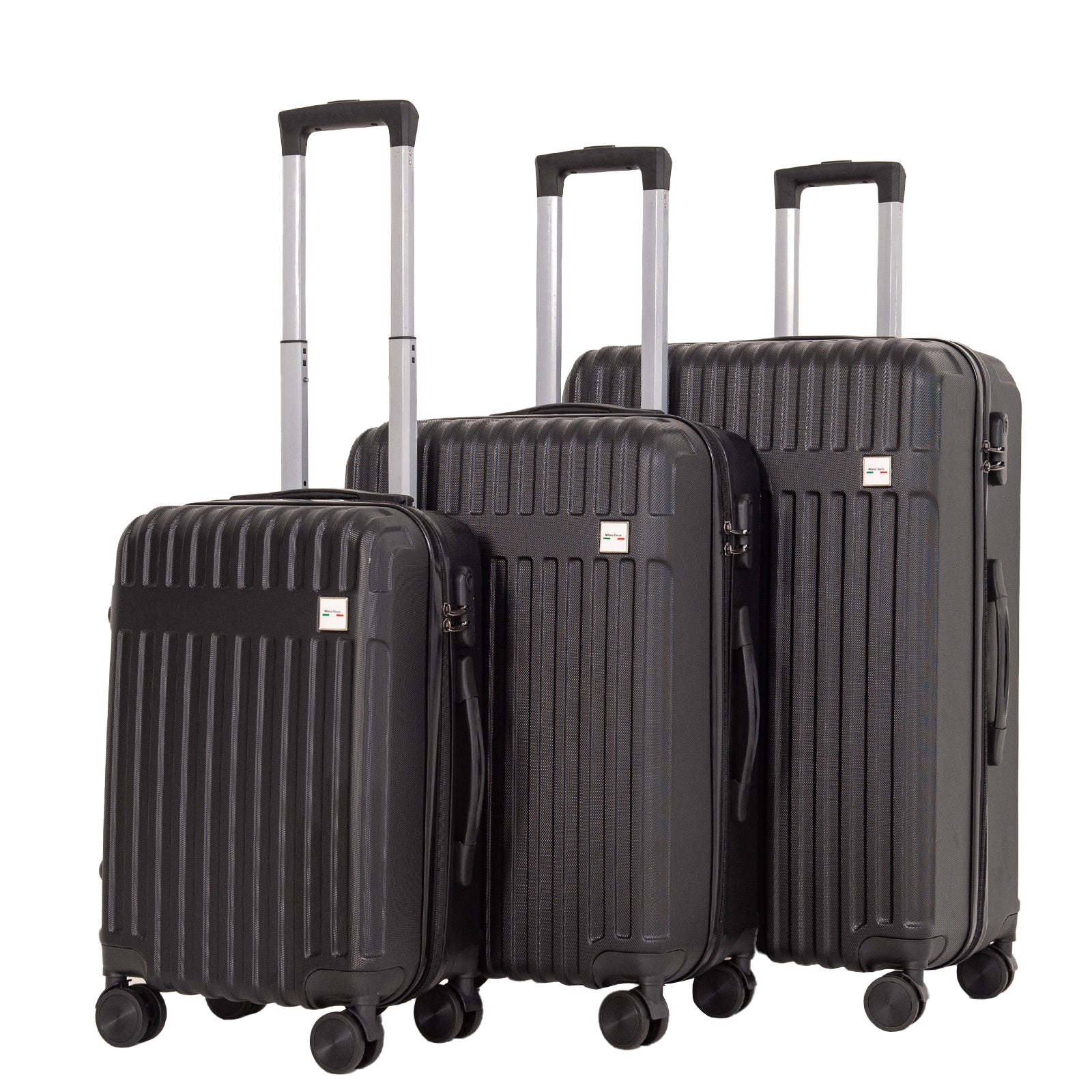 Milano Decor Luggage Set Travel Hard Case 20" 24" 28" Hard Case Durable-Luggage-PEROZ Accessories