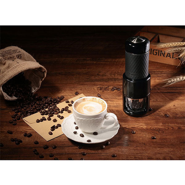 STARESSO Coffee Maker Red Dot Award Winner Portable Espresso Cappuccino Quick Cold Brew Manual Coffee Maker Machines All in One - Pink-Coffee Makers-PEROZ Accessories