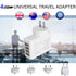 Travel Charger Universal 4 USB Ports Portable-Travel Accessories-PEROZ Accessories