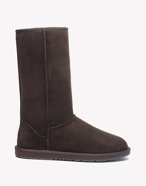 Australian Shepherd Ugg Boots Unisex Tall Classic Australia Premium Double Face Sheepskin-Boots-PEROZ Accessories