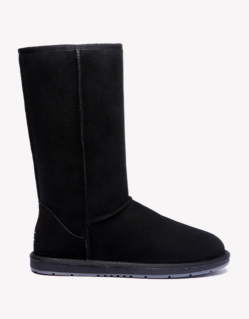 Australian Shepherd Ugg Boots Unisex Tall Classic Australia Premium Double Face Sheepskin-Boots-PEROZ Accessories