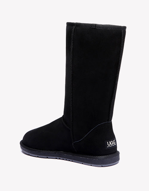 Australian Shepherd Ugg Boots Unisex Tall Classic Australia Premium Double Face Sheepskin-Boots-PEROZ Accessories