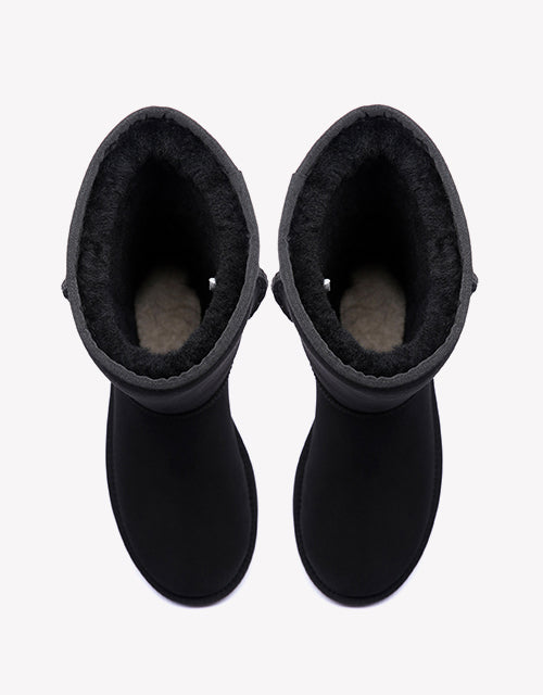 Australian Shepherd Ugg Boots Unisex Tall Classic Australia Premium Double Face Sheepskin-Boots-PEROZ Accessories