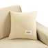 Anyhouz Pillowcase 45X45Cm Beige Polyester Thick Stretchable Cushion For Living Room-Slipcovers-PEROZ Accessories