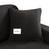 Anyhouz Pillowcase 45X45Cm Black Polyester Thick Stretchable Cushion For Living Room-Slipcovers-PEROZ Accessories