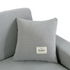 Anyhouz Pillowcase 45X45Cm Gray Polyester Thick Stretchable Cushion For Living Room-Slipcovers-PEROZ Accessories