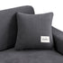 Anyhouz Pillowcase 45X45Cm Dark Gray Polyester Thick Stretchable Cushion For Living Room-Slipcovers-PEROZ Accessories