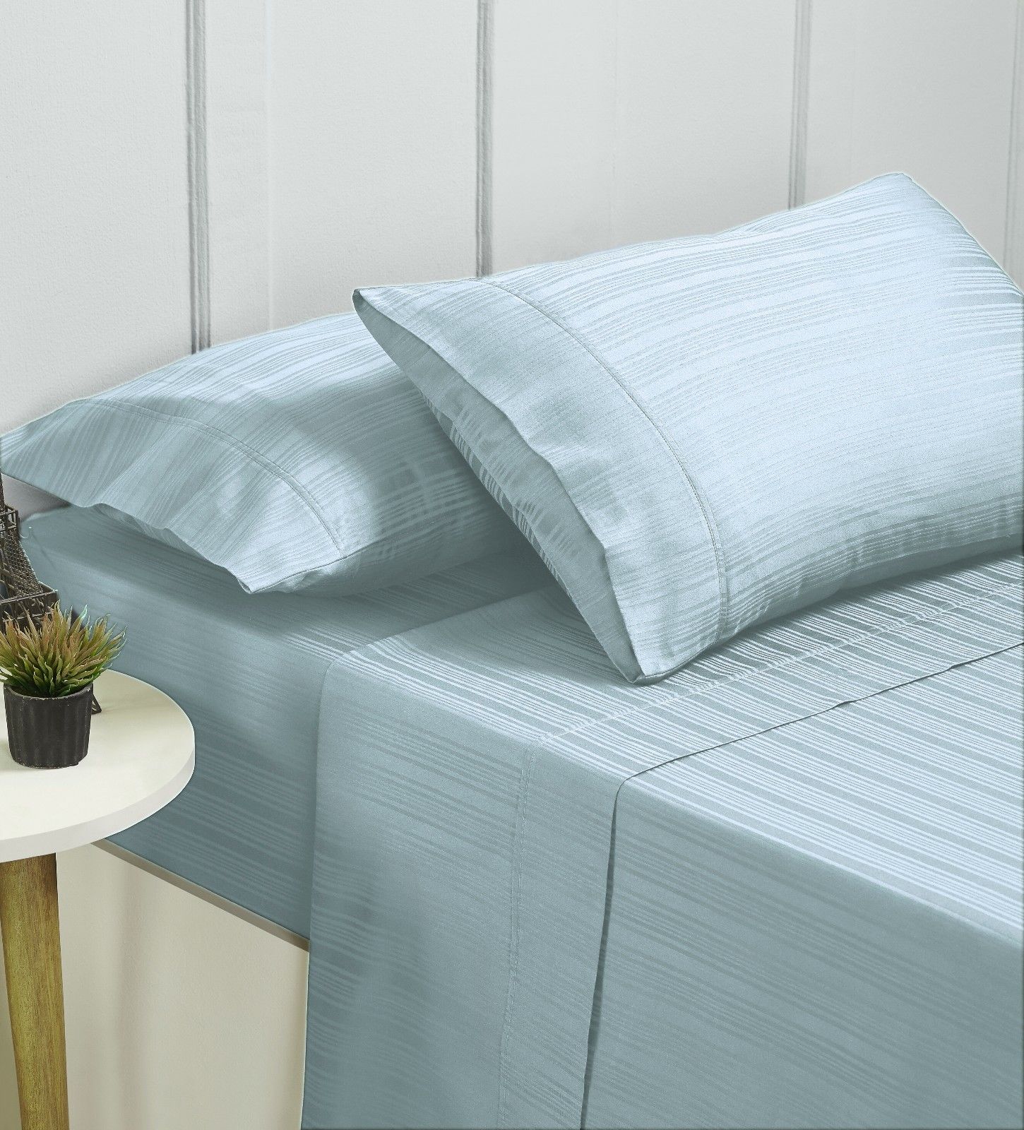 Bed Sheets Set 1000TC Cotton Blend Flat Fitted-Bed Linen-PEROZ Accessories