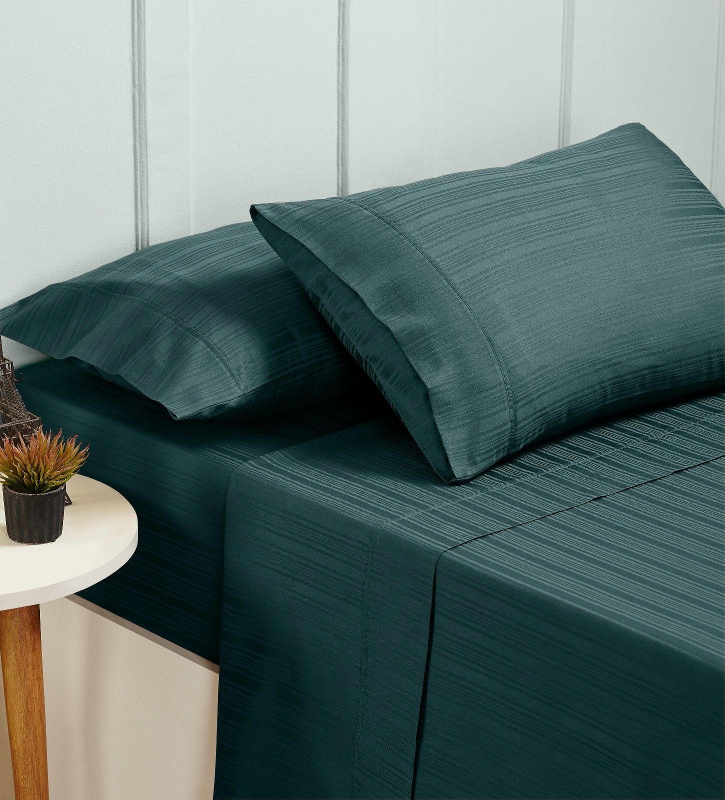 Bed Sheets Set 1000TC Cotton Blend Flat Fitted-Bed Linen-PEROZ Accessories