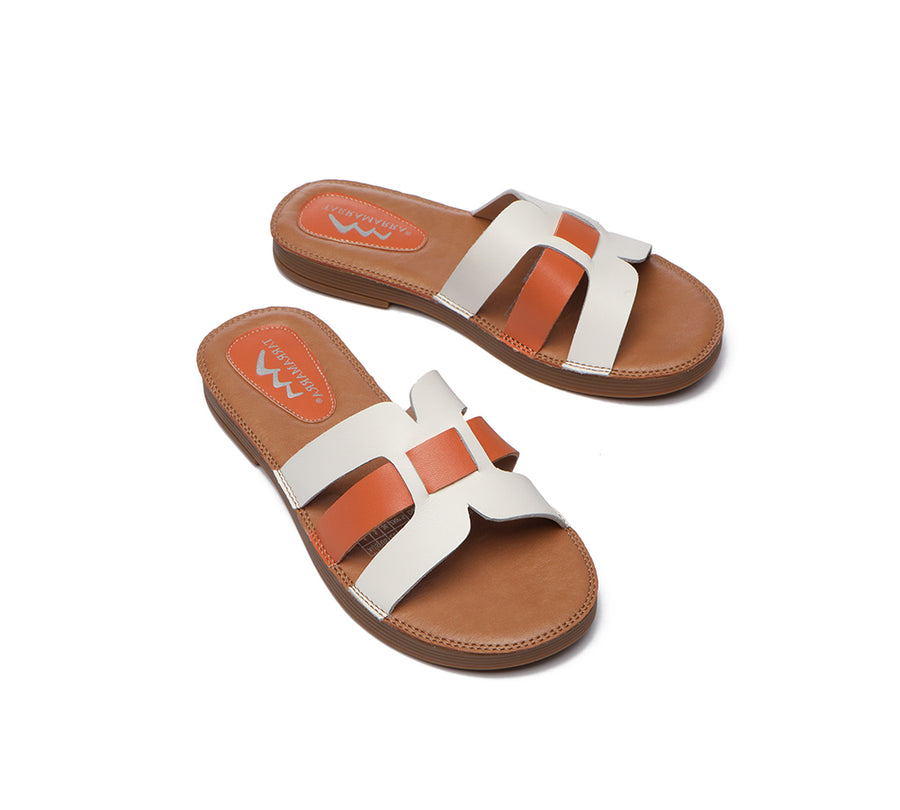 Tarramarra Ultra Soft Open Toe Woven Flat Sandals Women Sandals-Sandals-PEROZ Accessories