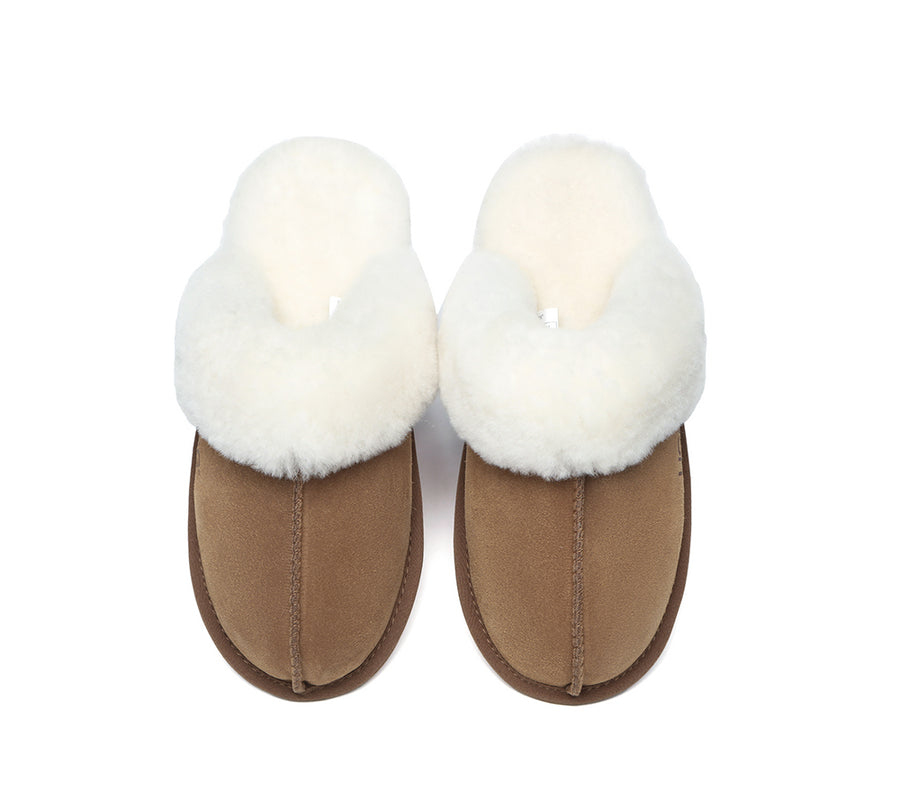 Ugg Australian Shepherd Soft Sole Slippers Unisex Rosa-Slippers-PEROZ Accessories