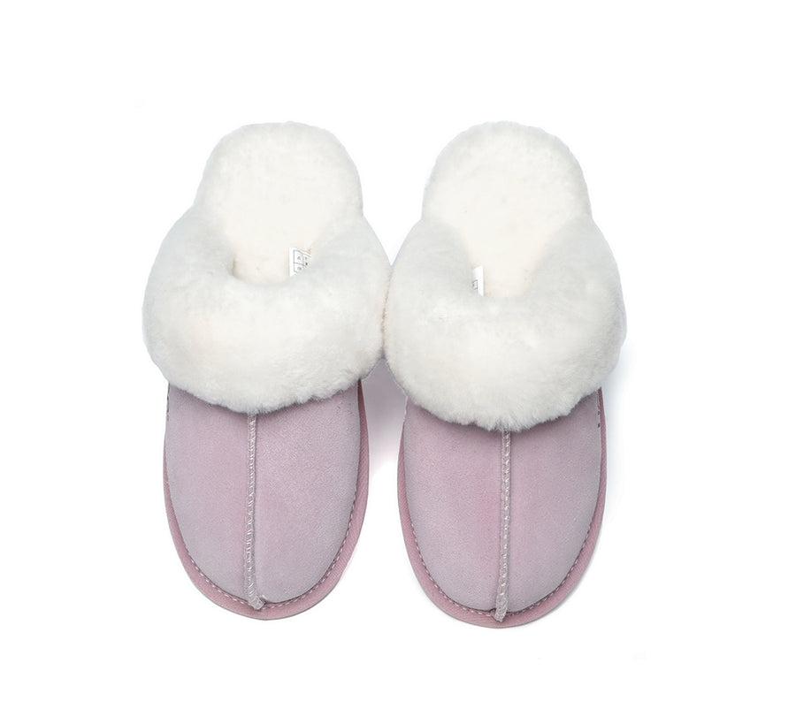Ugg Australian Shepherd Soft Sole Slippers Unisex Rosa-Slippers-PEROZ Accessories