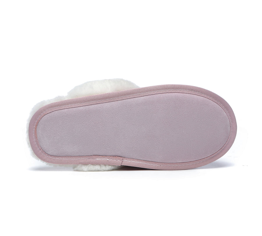 Ugg Australian Shepherd Soft Sole Slippers Unisex Rosa-Slippers-PEROZ Accessories