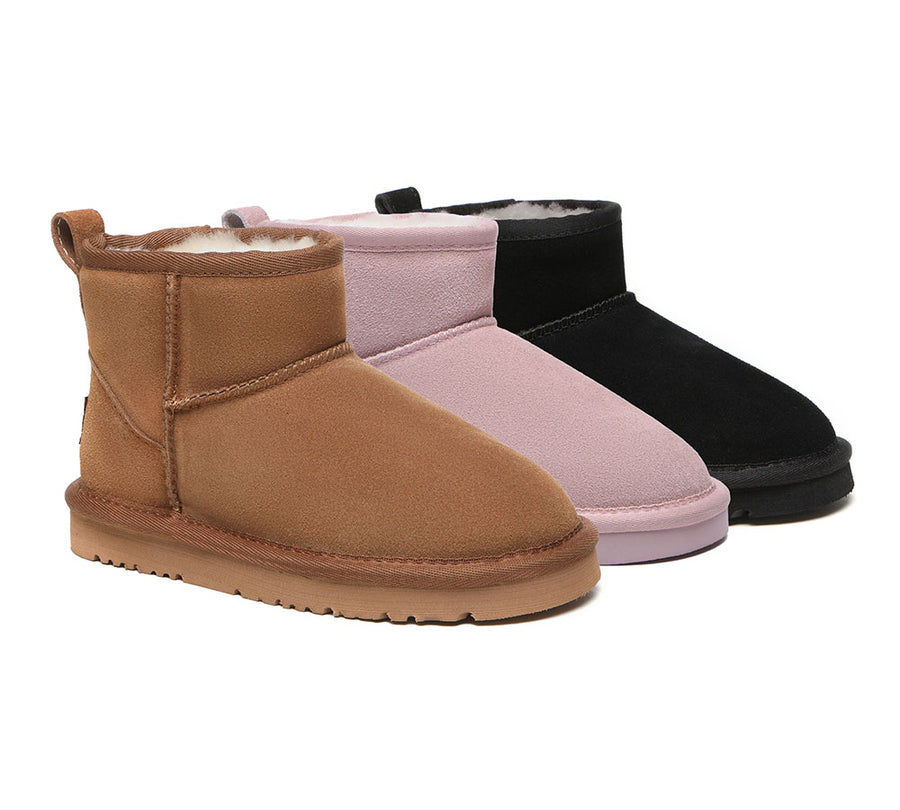 Australian Shepherd Ugg Boots Noel Kids Mini-Kid Boots-PEROZ Accessories