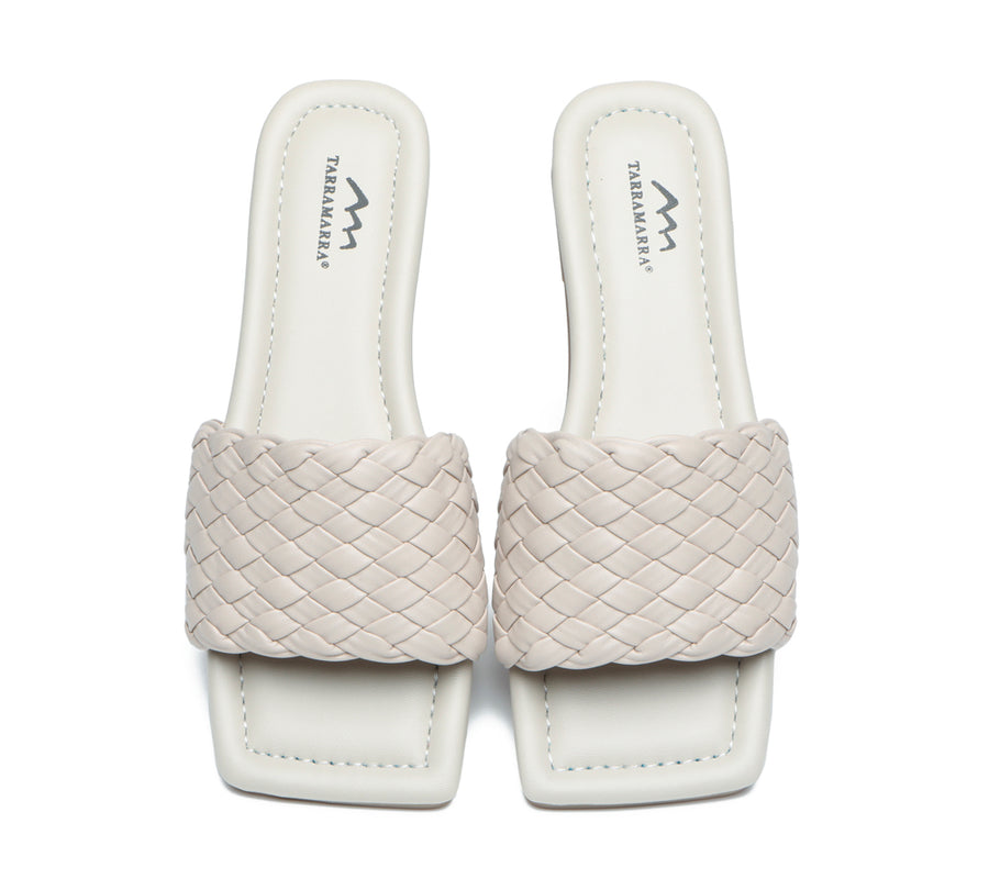 TARRAMARRA Open Toe Woven Flat Sandals Women Taunia-Sandals-PEROZ Accessories