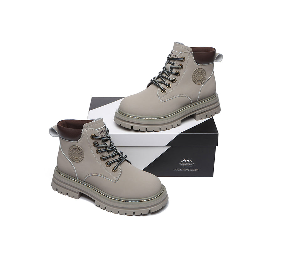 TARRAMARRA Chunky Boots Lace Up Women Stephanie-Boots-PEROZ Accessories