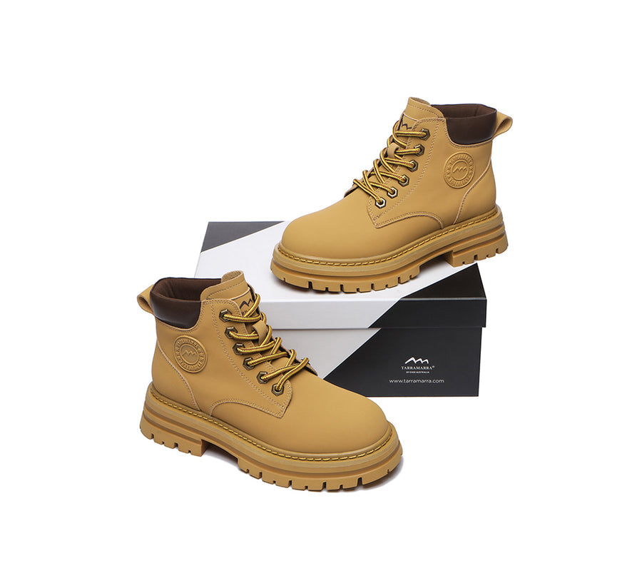 TARRAMARRA Chunky Boots Lace Up Women Stephanie-Boots-PEROZ Accessories