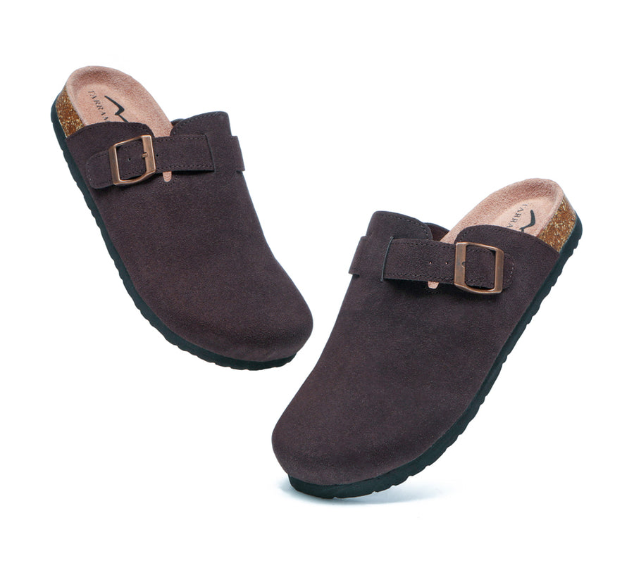 TARRAMARRA Slip-on Flat Sandals with Adjustable Buckled Straps Unisex Mason-Sandals-PEROZ Accessories