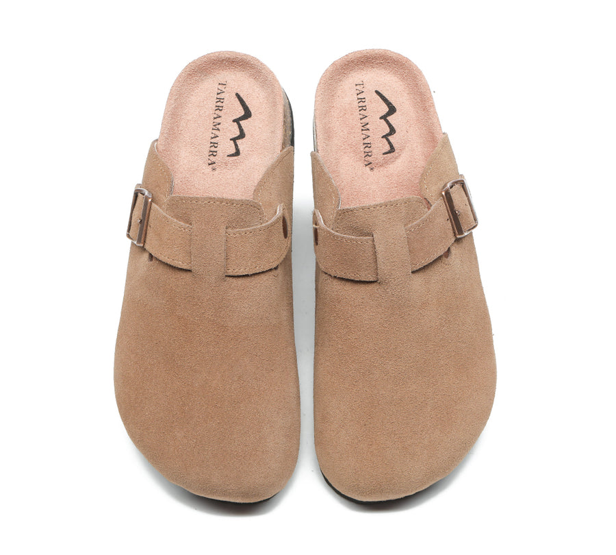 TARRAMARRA Slip-on Flat Sandals with Adjustable Buckled Straps Unisex Mason-Sandals-PEROZ Accessories