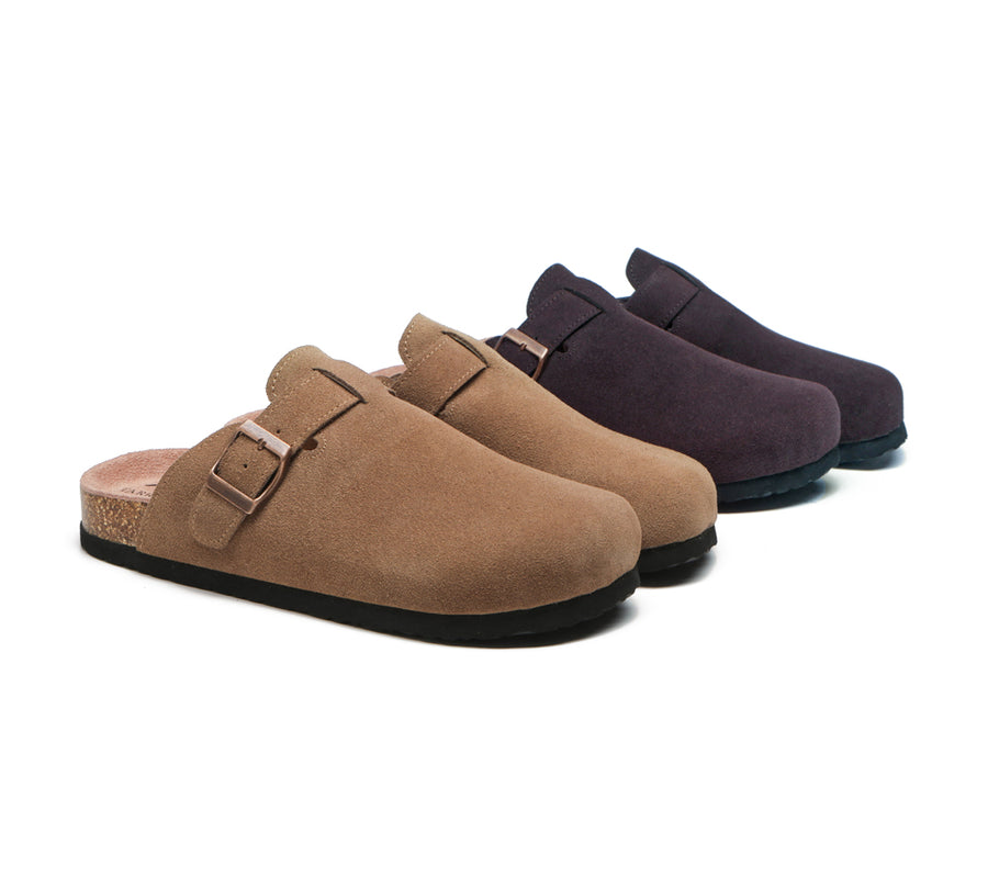 TARRAMARRA Slip-on Flat Sandals with Adjustable Buckled Straps Unisex Mason-Sandals-PEROZ Accessories