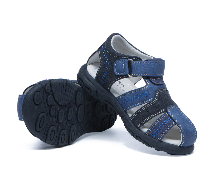 TARRAMARRA Kids Hook and Loop Roma Easy Walk Sandals-Sandals-PEROZ Accessories