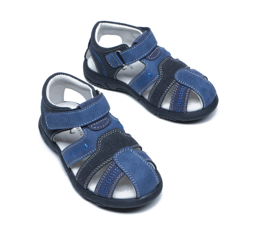 TARRAMARRA Kids Hook and Loop Roma Easy Walk Sandals-Sandals-PEROZ Accessories