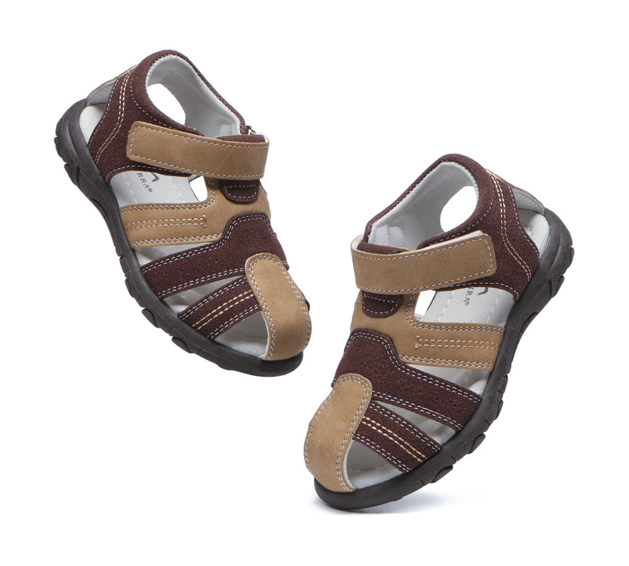 TARRAMARRA Kids Hook and Loop Roma Easy Walk Sandals-Sandals-PEROZ Accessories