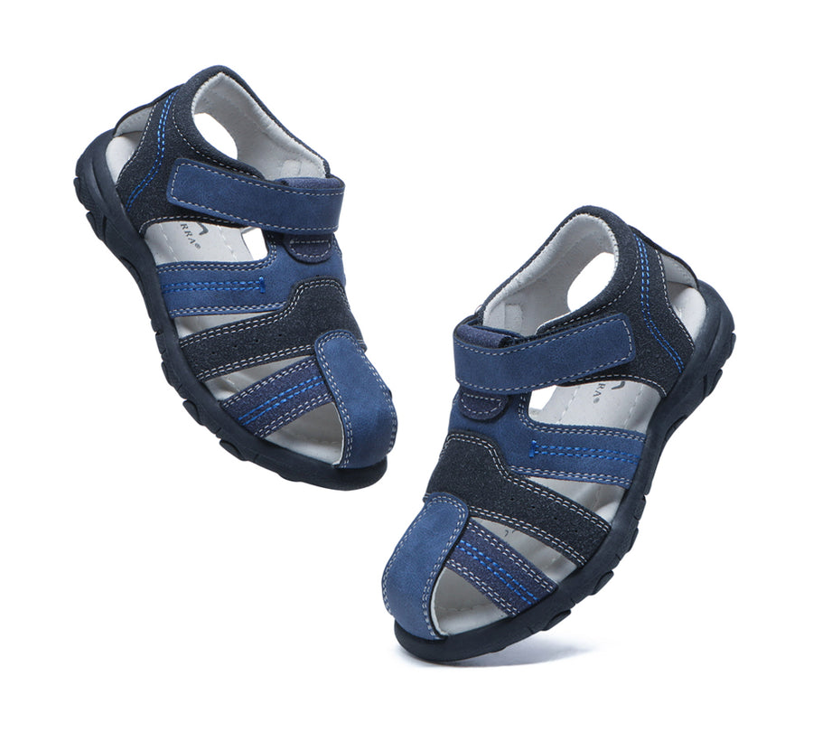 TARRAMARRA Kids Hook and Loop Roma Easy Walk Sandals-Sandals-PEROZ Accessories