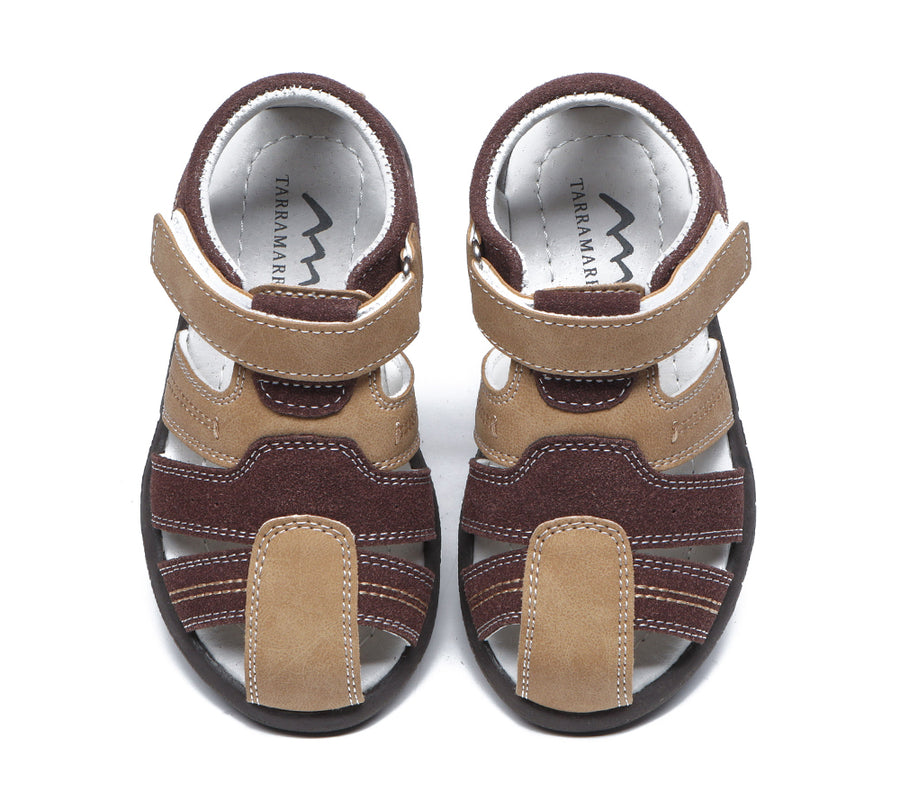 TARRAMARRA Kids Hook and Loop Roma Easy Walk Sandals-Sandals-PEROZ Accessories