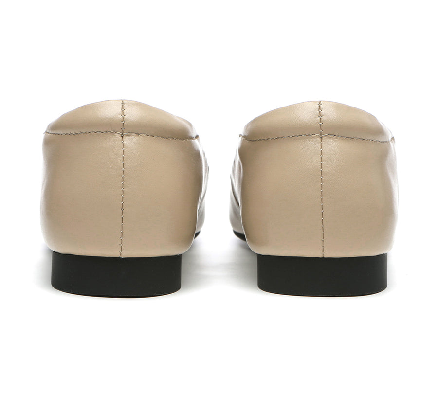 TARRAMARRA Square Toe Leather Ballet Flats Women Libera-Flats-PEROZ Accessories