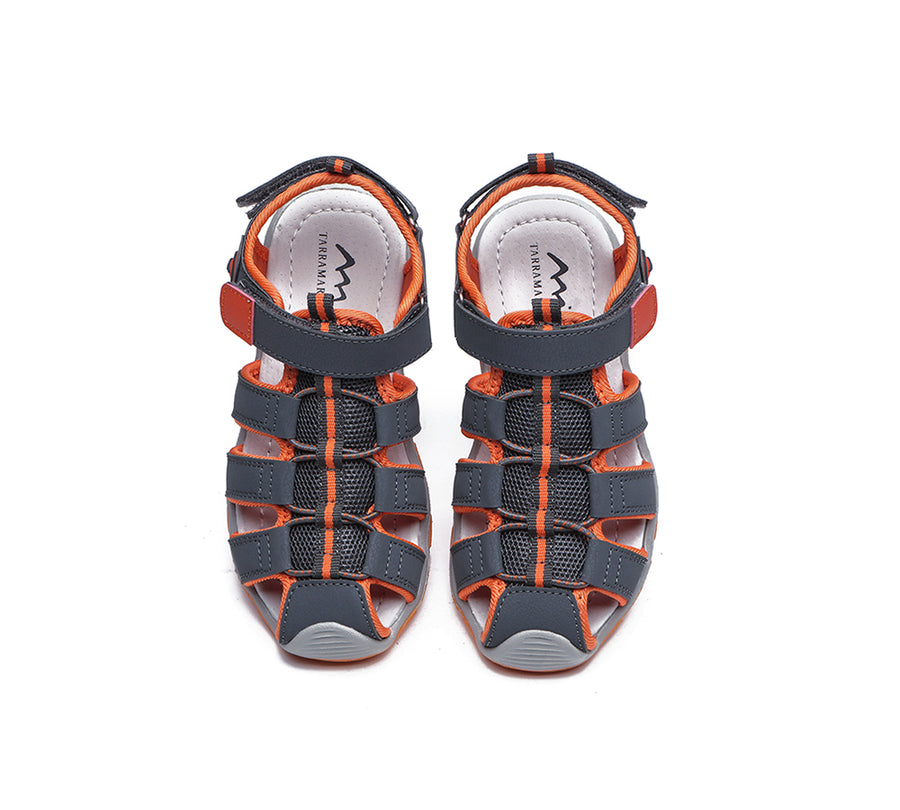 TARRAMARRA Kids Hook and Loop Roma Sporty Kids Sandals-Sandals-PEROZ Accessories