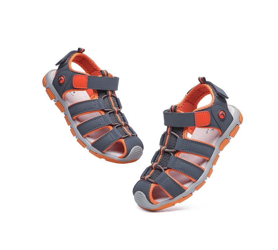 TARRAMARRA Kids Hook and Loop Roma Sporty Kids Sandals-Sandals-PEROZ Accessories