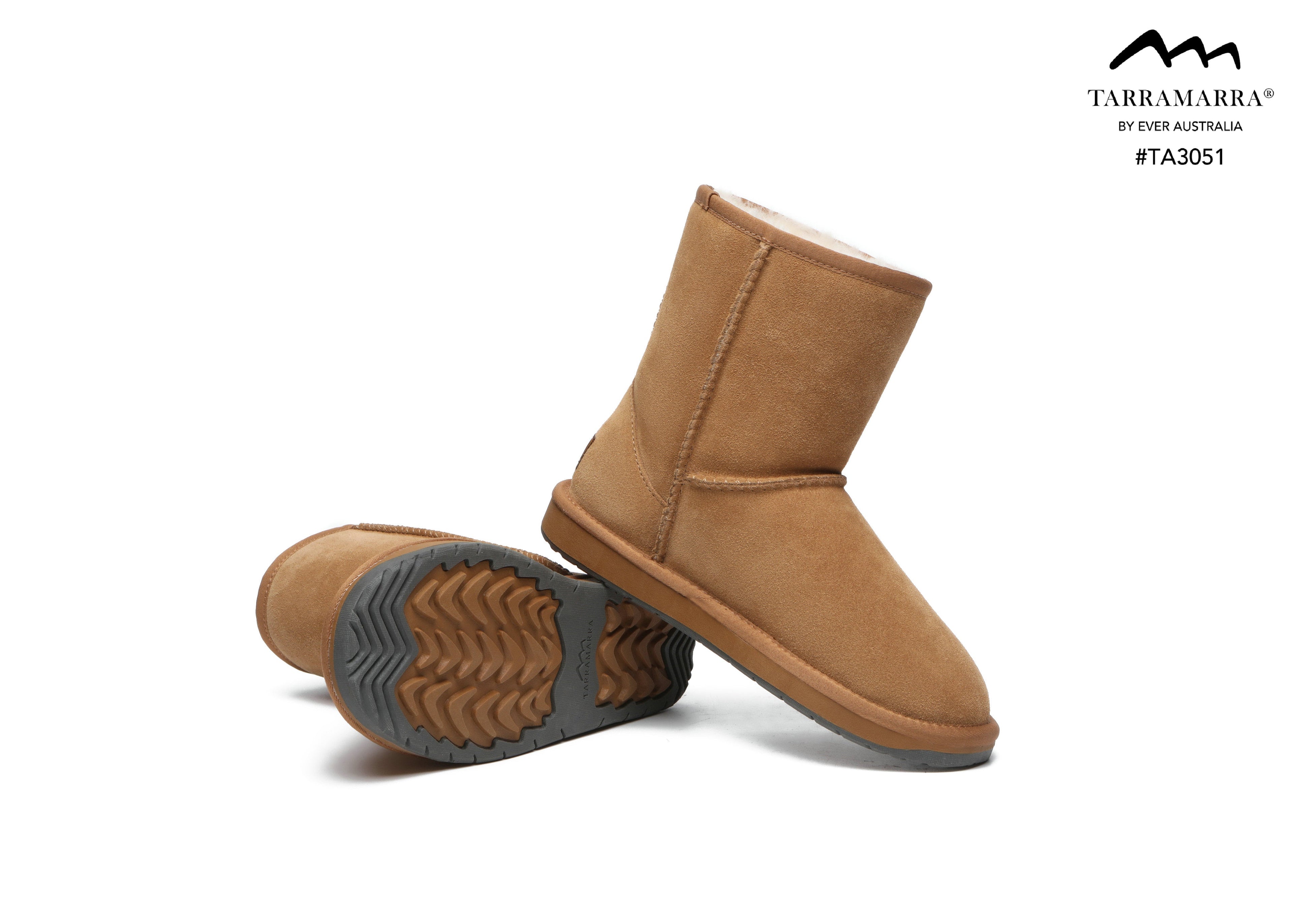 TARRAMARRA Premium Australian Sheepskin Wool Boots Unisex Short Classic Plus-Boots-PEROZ Accessories