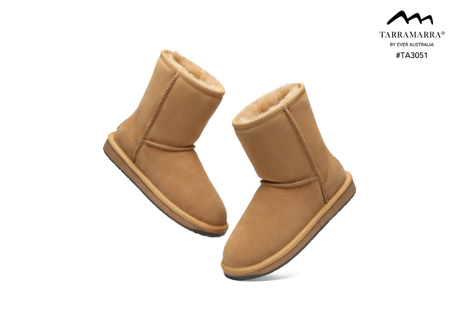 TARRAMARRA UGG Sheepskin Short Classic Sheepskin Boots Water Resistant-Boots-PEROZ Accessories