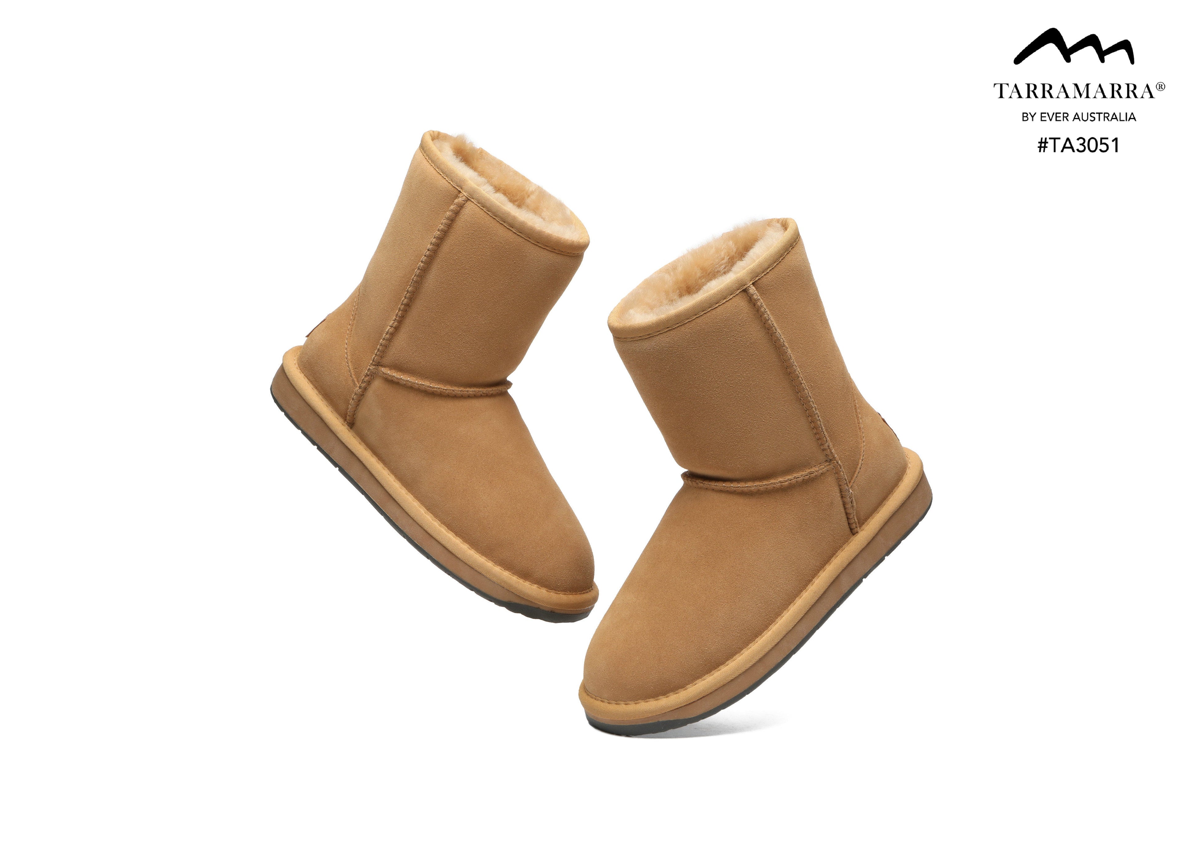 TARRAMARRA UGG Sheepskin Short Classic Sheepskin Boots Water Resistant-Boots-PEROZ Accessories