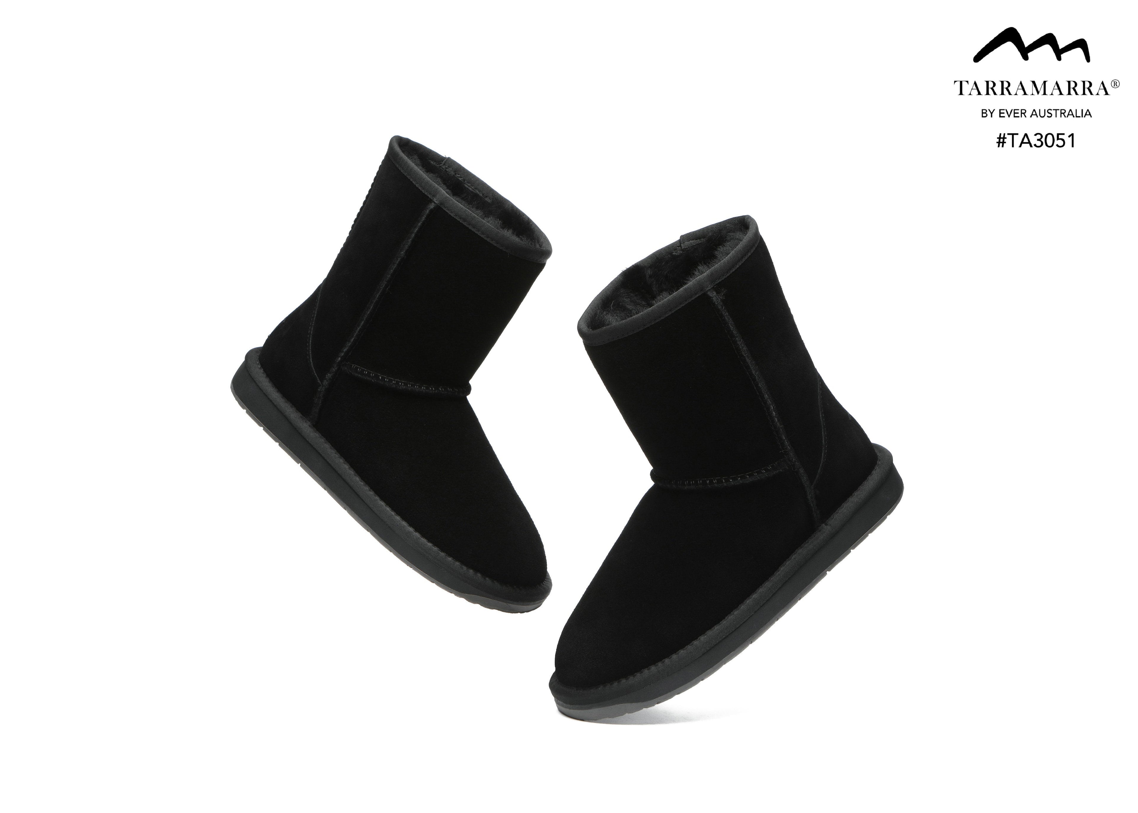 TARRAMARRA UGG Sheepskin Short Classic Sheepskin Boots Water Resistant-Boots-PEROZ Accessories