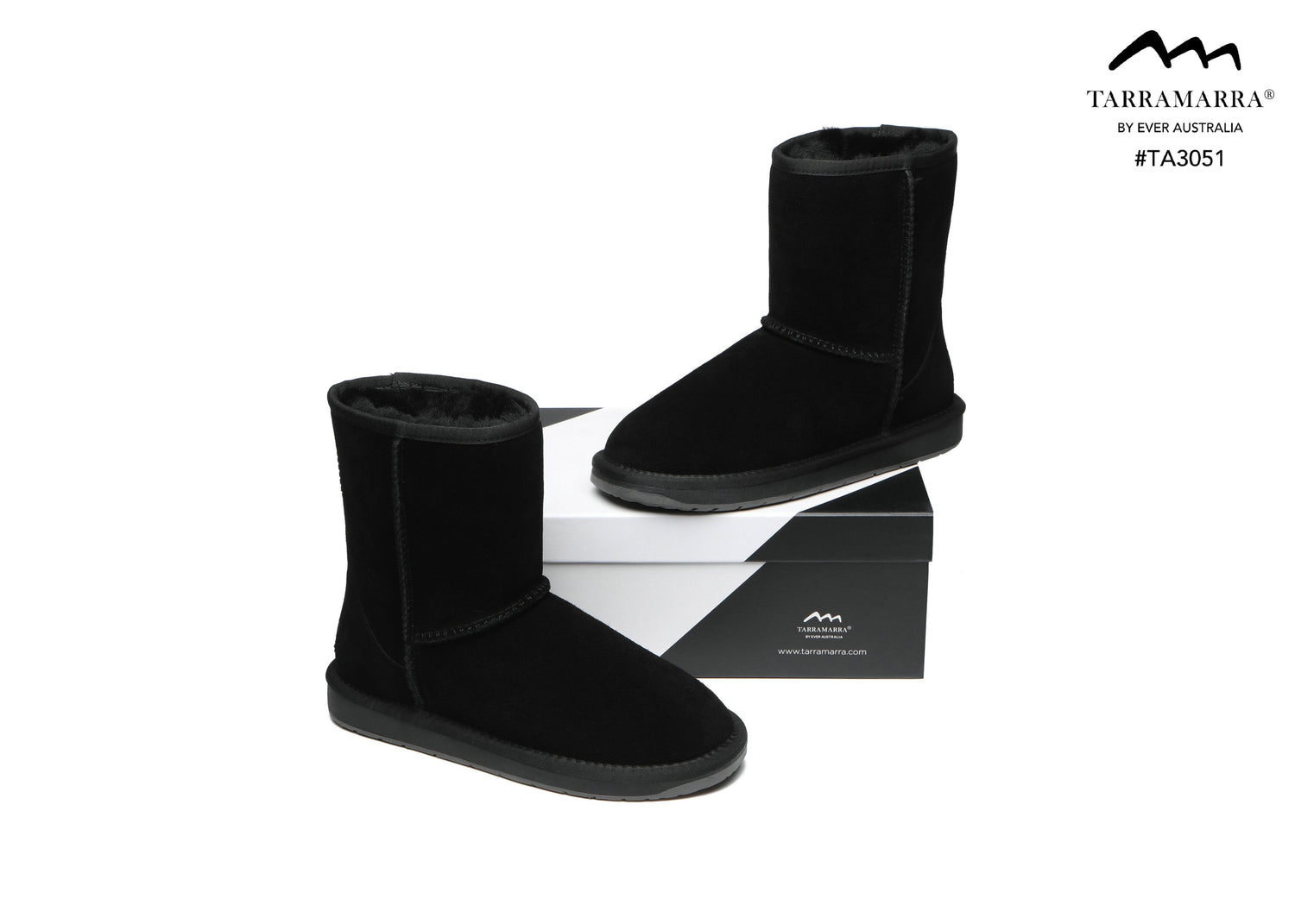 TARRAMARRA UGG Sheepskin Short Classic Sheepskin Boots Water Resistant-Boots-PEROZ Accessories