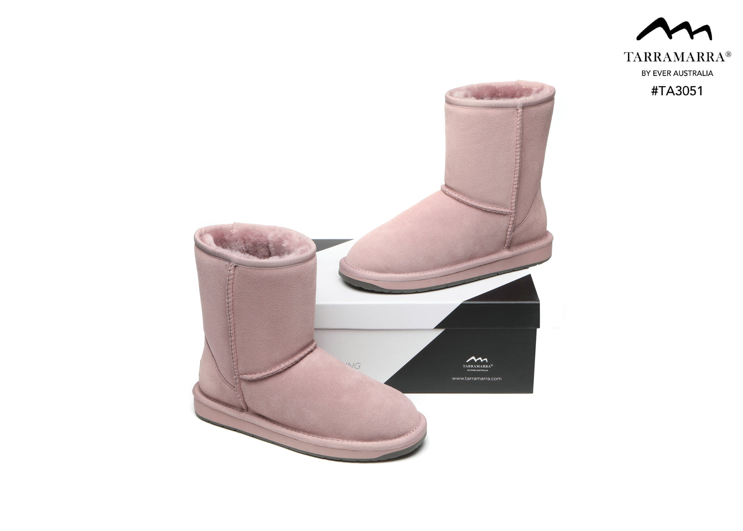 TARRAMARRA UGG Sheepskin Short Classic Sheepskin Boots Water Resistant-Boots-PEROZ Accessories